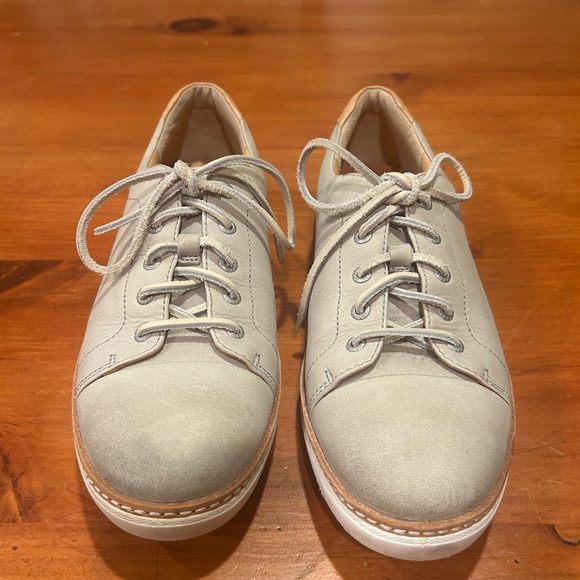 SPERRY  'Gold Cup Cruz' Cap Toe Sneaker 9 Lace Up Women's Shoe  Leather Grey - Picture 2 of 9